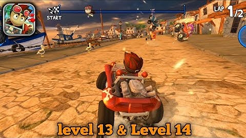 Beach Buggy Racing - Pineapple Punch Level 13 & Level 14 Gameplay (Android/iOS)
