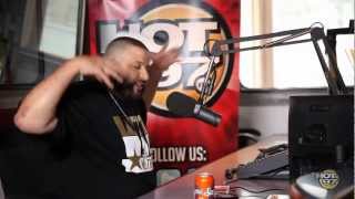 Celebrity DJ Khaled talks about Kim & Kanye, getting sued!! Wealth