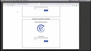 Google Next User Security - Recaptcha