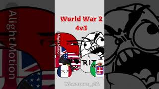 All 3 world wars | #countryballs #shorts Resimi