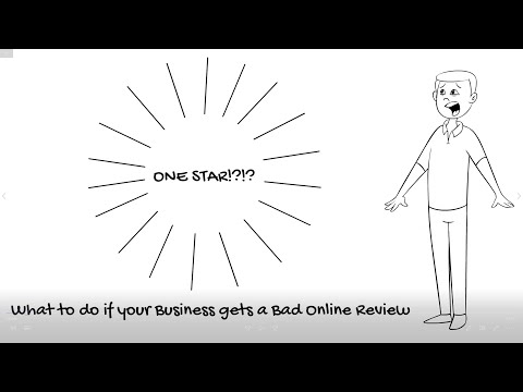 ONE STAR!! What to do if your Business gets a Bad Online Review