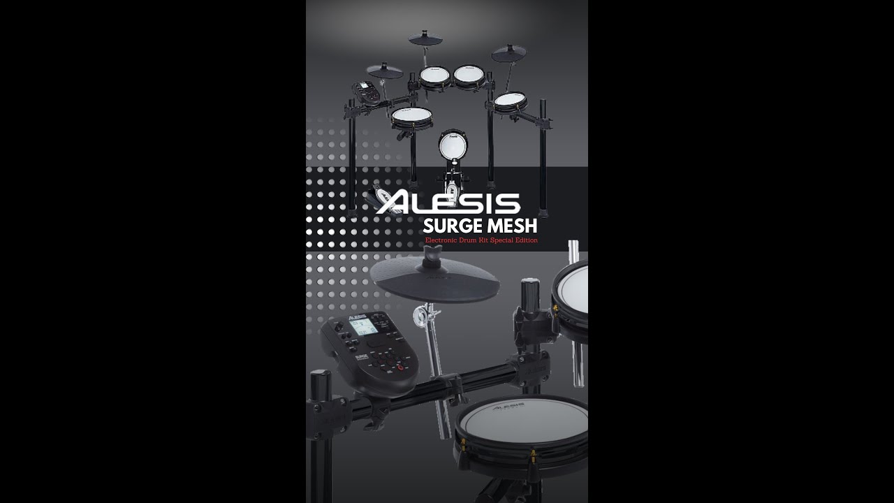 Alesis Surge Mesh Electronic Drum Kit, Special EditionSurgemesh YouTube