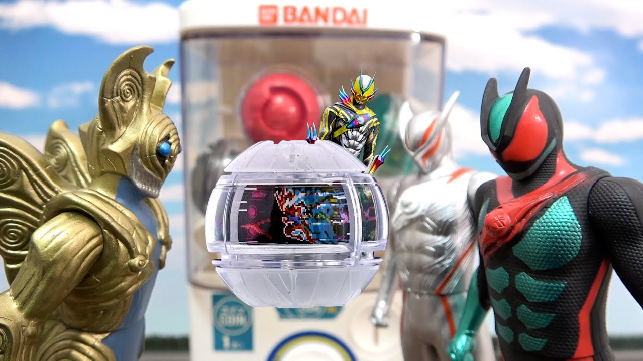 人形劇【仮面ライダーゼッツ】ゼッツとノクスが新年早々運試し!大当たりを先にひくのはどっち!?ブースターカプセムガシャポン!!