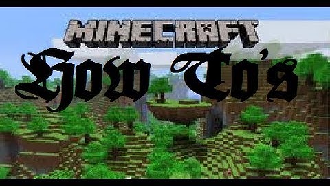 How To: How to install Custom Maps into minecraft (the EASY way)