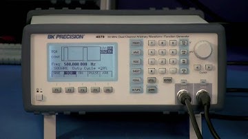 External Trigger Demo of an Arbitrary Waveform Generator