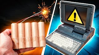 I BUY a damaged 80s laptop ❌ Second Hand and inside it had a SURPRISE !!
