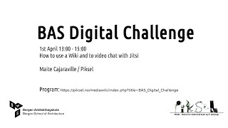 BAS Digital Challenge - Workshop How to use a Wiki