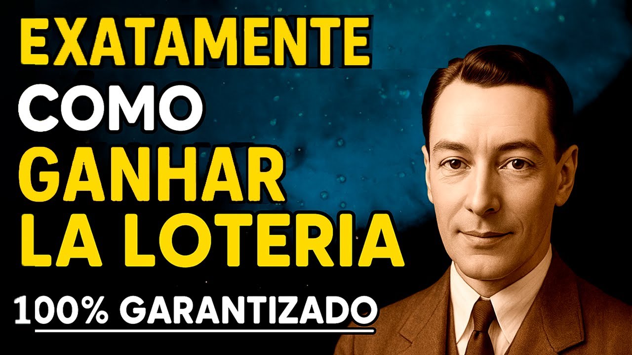 A FÓRMULA SECRETA PARA GANHAR NA LOTERIA QUE REALMENTE FUNCIONA (MÉTODO INFALÍVEL) | Neville Goddard