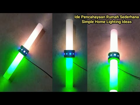 Video: Pencahayaan tepi akrilik DIY