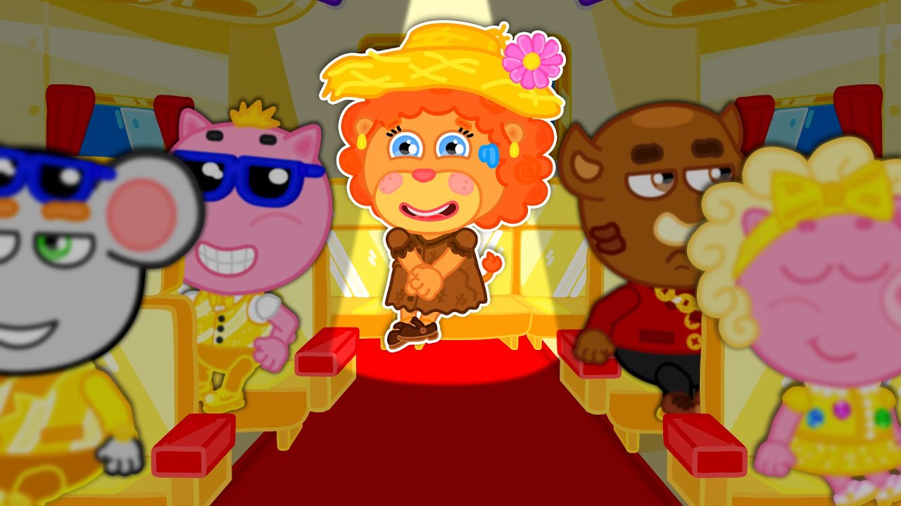 Маша и Леопольд. Шагающий автобус - Мультик для детей - Lion Family на русском