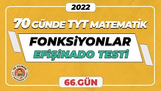 Fonksiyonlar Efişinado Testi | 70 Günde TYT Matematik Kampı | 66.Gün | #merthoca #70gündetyt