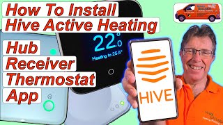 How to Install the Hive Active Heating, Hub, Receiver, Thermostat & Smart Phone App