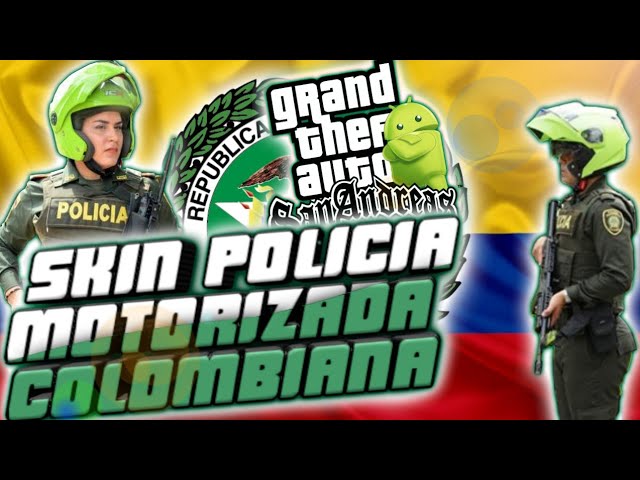 GTA 5 Colombia National Police - Policia Nacional de Colombia SKIN  Replacement for GTA V - Skin de Policia Nacional Colombia Mod 