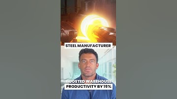 How AI Automation Boosted Warehouse Productivity by 15% for a Steel Manufacturer