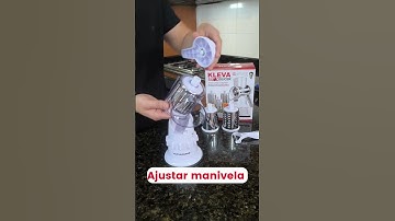 Rallador y rebanador manual Sumo Slicer - ¿Cómo armarlo?