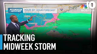 Milder temperatures in effect, but more chances for snow this week