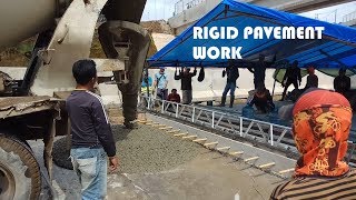 Rigid Pavement Work Method
