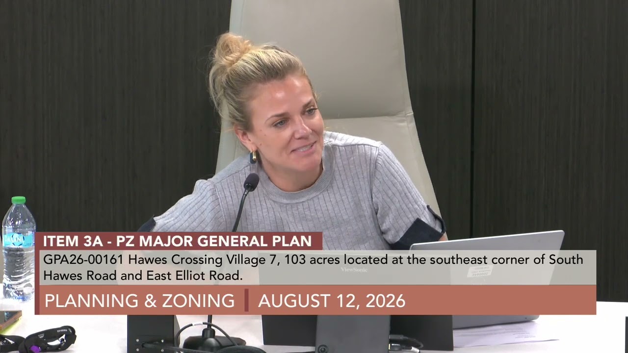 Mesa P&Z Board Unanimously Approves Haas Crossing Village 7 Rezoning and General Plan Amendment via Consent Agenda
