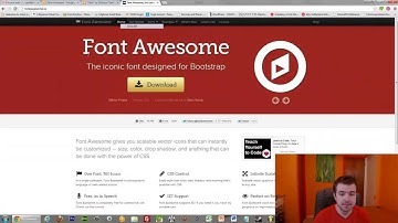 How to use fontawesome for easy iconography on your website