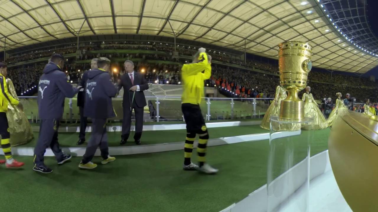DFB Pokalfinale 2015 - Dortmund - YouTube