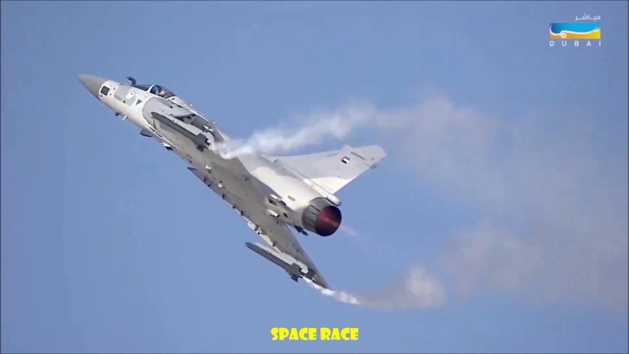 Dassault Mirage 2000 Aerial Demo At Dubai Airshow 2017