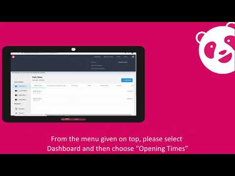 Menu Management Portal - Foodpanda
