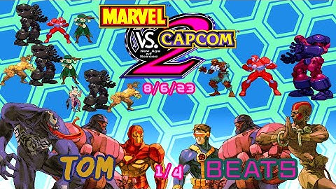 MvC2 sesh with the boys: Tom vs Beats (1 of 4) 8/6/2023