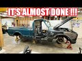THE 1-WEEK CHEVY C10 BUILD AND ROAD TRIP-PART 4: FINNEGAN&#39;S GARAGE EP.135