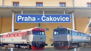 Praha Čakovice - vlaky, Zamračené KŽC + hlášení (HIS)