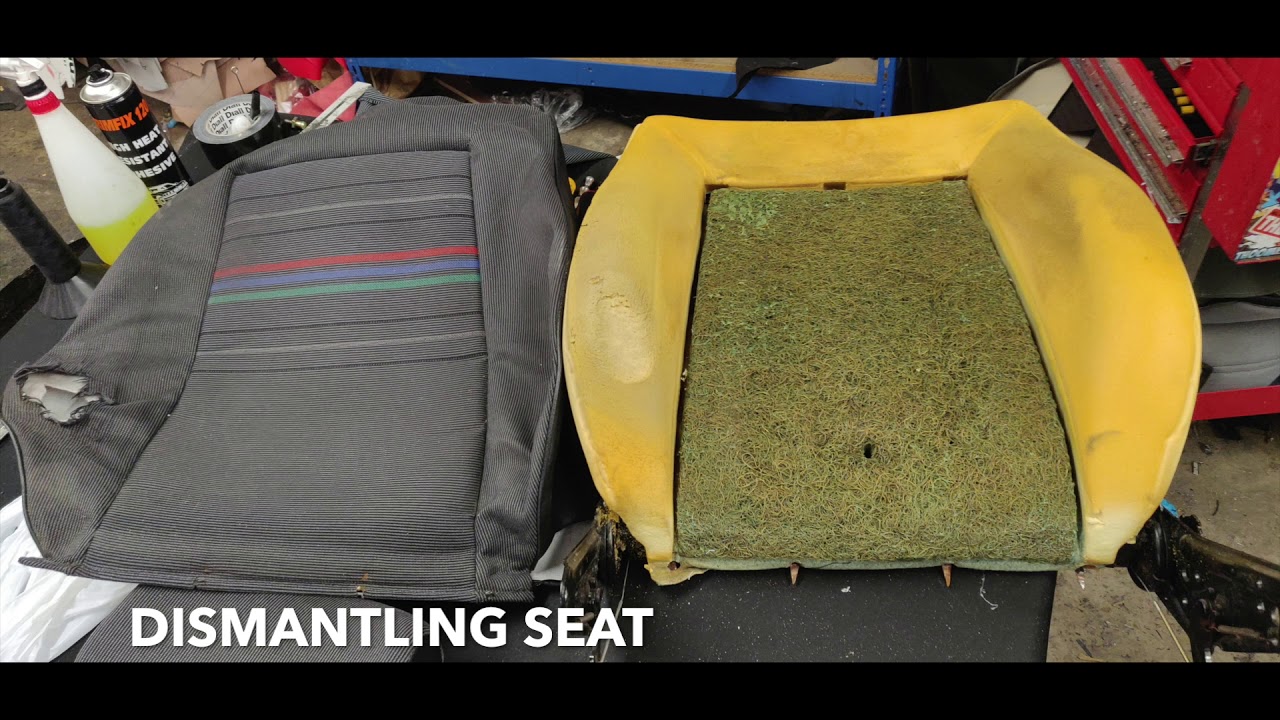 Mk2 Golf GTI Seat Repair YouTube