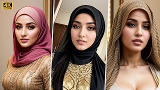 Breath Taking Arab Girl In Hijab | Ai Art Girl | Girlfriend-92