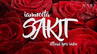 iamNEETA - Sakit (Official Lyric Video)