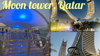 கத்தார்-ல Moon 🌙 tower #travel #youtube