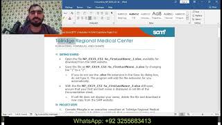 New Perspectives Excel 2019 | Modules 1-4: SAM Capstone Project 1b | Saxon Municipal Government