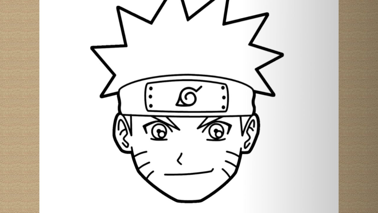 How To Draw NARUTO Step By Step EASY