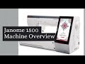Janome 15000 Overview with Luke's Sewing Centers educator Brenda