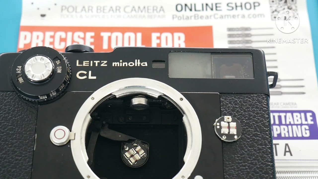 Camera Cafe120: Leica CL / Leitz minolta CL CdS replacement from Polar Bear  Camera (Version 2)