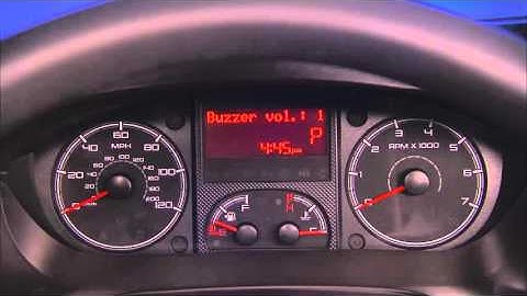 2016 Ram ProMaster | Electronic Vehicle Information Center (EVIC)