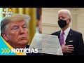 Carta de Trump a Biden: ¿qué dice en su mensaje? | Un Nuevo Día | Telemundo