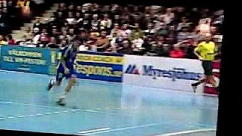 Great Handball goal (Fredrik Petersen)