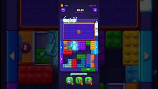 Block Out! Hard Level 524 Solution Walkthrough 