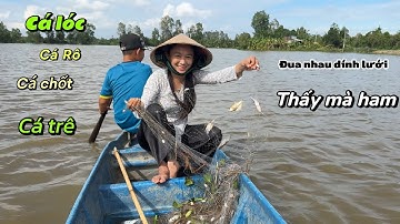 Giăng Tay Lưới Mới Sát Chồi, Dính Cá Gỡ Mỏi Tay