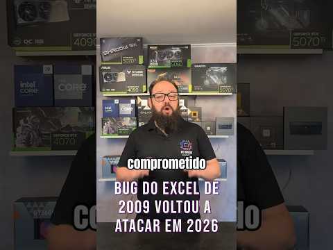 Bug do Excel de 2009 Volta a Ameaçar PCs em 2026: Proteja-se!