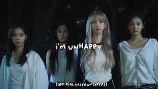 I'm Unhappy - aespa (100%  Instrumental)