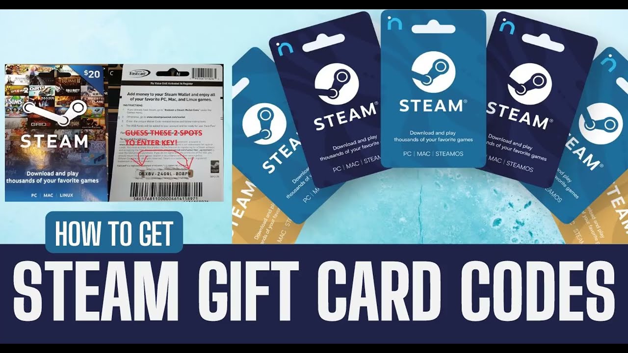 How To Redeem Steam Gift Cards || Free Steam Wallet Gift Codes *Legit Method* !!