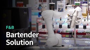 Lotte Duty Free  X Doosan Robotics Bartender Robot