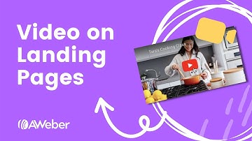 How to add video to your AWeber Landing Page
