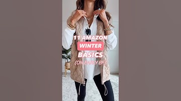Amazon Winter Outfit Basics | Shop on my Amazon Storefront - link in bio #amazonfinds