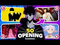 GUESS THE ANIME OPENING BY 4 PICTURES Hard Super Easy 