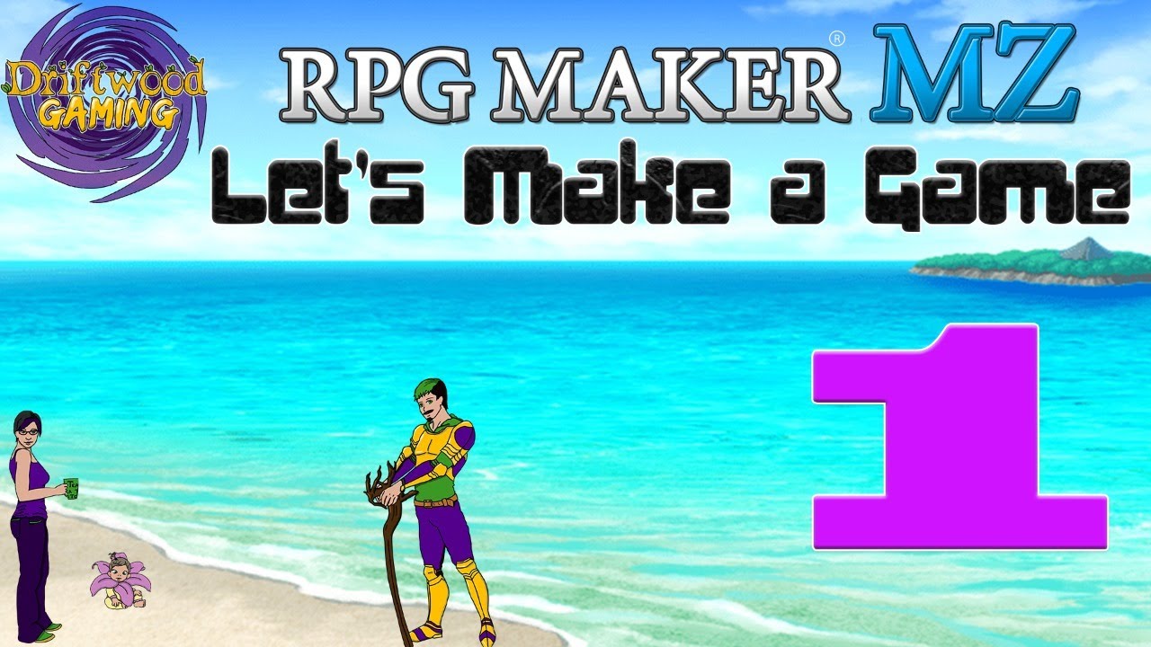 Let's Make a Game with RPG Maker MZ ep.1 - YouTube